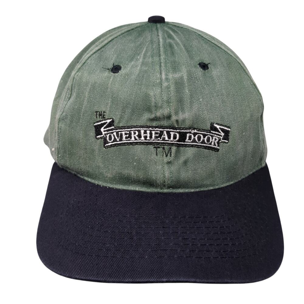 The Overhead Door Snapback Hat Green One Size Colorblock Fahrenheit